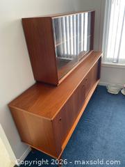 MaxSold Auction: Mid-Century Modern Teak Buffet with Removable Teak Top Hutch - Wilmot (Ontario, Canada) PARTNER MANAGED Estate Sale Online Auction - Summit Crescent