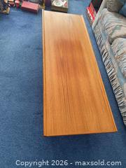 MaxSold Auction: Mid-Century Modern Teak Coffee Table, Large (over 50 in.) - Wilmot (Ontario, Canada) PARTNER MANAGED Estate Sale Online Auction - Summit Crescent