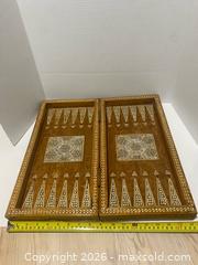 MaxSold Auction: Middle Eastern Inlaid Wood Backgammon & Chess/Checker Board - Wilmot (Ontario, Canada) PARTNER MANAGED Estate Sale Online Auction - Summit Crescent