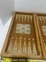 MaxSold Auction: Middle Eastern Inlaid Wood Backgammon & Chess/Checker Board - Wilmot (Ontario, Canada) PARTNER MANAGED Estate Sale Online Auction - Summit Crescent