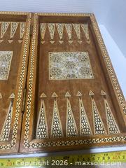 MaxSold Auction: Middle Eastern Inlaid Wood Backgammon & Chess/Checker Board - Wilmot (Ontario, Canada) PARTNER MANAGED Estate Sale Online Auction - Summit Crescent