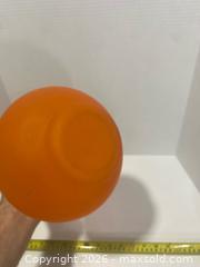 MaxSold Auction: Orange Frosted Glass Decanter with Stopper, 12 in - Wilmot (Ontario, Canada) PARTNER MANAGED Estate Sale Online Auction - Summit Crescent