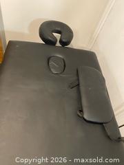 MaxSold Auction: SK Portable Massage Table, Black, Wood Frame - Wilmot (Ontario, Canada) PARTNER MANAGED Estate Sale Online Auction - Summit Crescent
