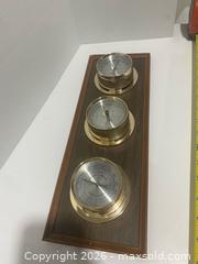 MaxSold Auction: Springfield Wall-Mounted Weather Station, 16 in - Wilmot (Ontario, Canada) PARTNER MANAGED Estate Sale Online Auction - Summit Crescent