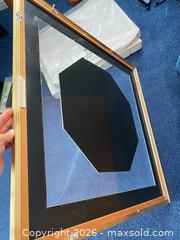 MaxSold Auction: Square Decorative Mirror with Octagon Inset, Brass-Gold Frame - Wilmot (Ontario, Canada) PARTNER MANAGED Estate Sale Online Auction - Summit Crescent