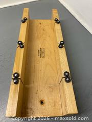 MaxSold Auction: Stanley No. C113 Wooden Miter Box / Woodworking Jig - Wilmot (Ontario, Canada) PARTNER MANAGED Estate Sale Online Auction - Summit Crescent