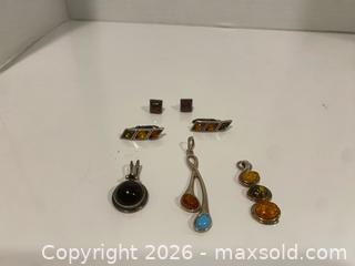 MaxSold Auction: Sterling Silver Pendant and Earrings Set - Wilmot (Ontario, Canada) PARTNER MANAGED Estate Sale Online Auction - Summit Crescent