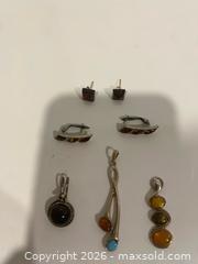 MaxSold Auction: Sterling Silver Pendant and Earrings Set - Wilmot (Ontario, Canada) PARTNER MANAGED Estate Sale Online Auction - Summit Crescent