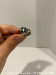 MaxSold Auction: Sterling Silver Statement Ring with Abalone (Paua) Inlay - Wilmot (Ontario, Canada) PARTNER MANAGED Estate Sale Online Auction - Summit Crescent