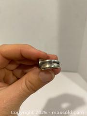 MaxSold Auction: Sterling Silver Statement Ring with Abalone (Paua) Inlay - Wilmot (Ontario, Canada) PARTNER MANAGED Estate Sale Online Auction - Summit Crescent