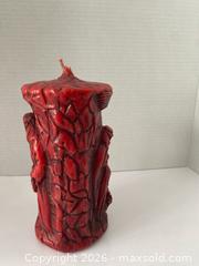 MaxSold Auction: Vintage Red Wax Candle - Made in Germany - Wilmot (Ontario, Canada) PARTNER MANAGED Estate Sale Online Auction - Summit Crescent