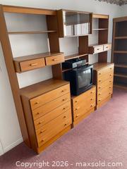 MaxSold Auction: Wall Unit with Drawers & Glass Cabinet - Wilmot (Ontario, Canada) PARTNER MANAGED Estate Sale Online Auction - Summit Crescent