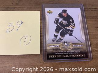 MaxSold Auction: (#3) Sidney Crosby 2005-06 Phenomenal Beginning Rookie Card - Ottawa (Ontario, Canada) SELLER MANAGED Reseller Online Auction - Canadian Shield Avenue (CONDO)