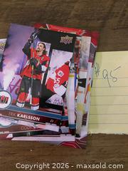 MaxSold Auction: Assorted Ottawa Senators Hockey Cards - Ottawa (Ontario, Canada) SELLER MANAGED Reseller Online Auction - Canadian Shield Avenue (CONDO)