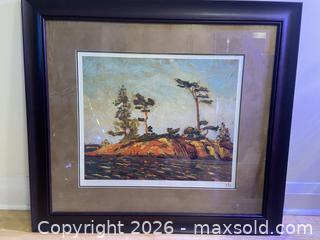 MaxSold Auction: Large Tom Thomson Group of Seven Stamped Limited Edition - Ottawa (Ontario, Canada) SELLER MANAGED Reseller Online Auction - Canadian Shield Avenue (CONDO)