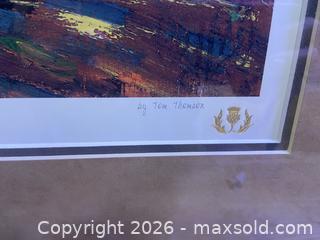 MaxSold Auction: Large Tom Thomson Group of Seven Stamped Limited Edition - Ottawa (Ontario, Canada) SELLER MANAGED Reseller Online Auction - Canadian Shield Avenue (CONDO)
