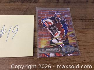 MaxSold Auction: Patrick Roy 1996-97 Fleet Metal Universe Hockey Card - Ottawa (Ontario, Canada) SELLER MANAGED Reseller Online Auction - Canadian Shield Avenue (CONDO)