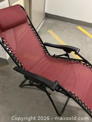 MaxSold Auction: Red Zero Gravity Chair - Ottawa (Ontario, Canada) SELLER MANAGED Reseller Online Auction - Canadian Shield Avenue (CONDO)