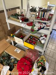 MaxSold Auction: Assorted Glass, Wood, Metal, Paper Christmas Ornaments, 20+ Pack - Alexandria (Virginia, USA) SELLER MANAGED Downsizing Online Auction - Fort Worth Avenue