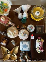 MaxSold Auction: Assorted Porcelain & Collectible Trinket Boxes, Figurines & Dishes - Alexandria (Virginia, USA) SELLER MANAGED Downsizing Online Auction - Fort Worth Avenue