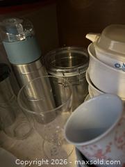 MaxSold Auction: Large Lot Mixed Glass & Ceramic Kitchenware, Corning & Cuisinart - Alexandria (Virginia, USA) SELLER MANAGED Downsizing Online Auction - Fort Worth Avenue