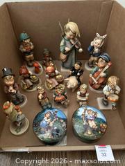 MaxSold Auction: Lot of 8+ Hummel Goebel Porcelain Figurines & Music Boxes (Children Theme) - Alexandria (Virginia, USA) SELLER MANAGED Downsizing Online Auction - Fort Worth Avenue