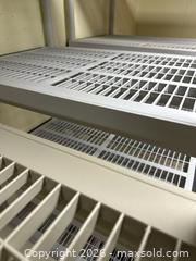 MaxSold Auction: Plastic 3-Shelf Storage Rack, Gray and Ivory - Alexandria (Virginia, USA) SELLER MANAGED Downsizing Online Auction - Fort Worth Avenue