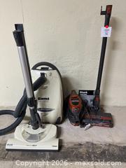 MaxSold Auction: Shark & Kenmore Progressive Stick Vacuum, Ivory/Orange - Alexandria (Virginia, USA) SELLER MANAGED Downsizing Online Auction - Fort Worth Avenue