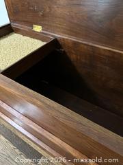 MaxSold Auction: Solid Wood Hope/Blanket Chest, Medium Brown, Medium Size - Alexandria (Virginia, USA) SELLER MANAGED Downsizing Online Auction - Fort Worth Avenue