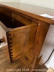 MaxSold Auction: Solid Wood Medium Brown Dresser / Chest of Drawers - Alexandria (Virginia, USA) SELLER MANAGED Downsizing Online Auction - Fort Worth Avenue