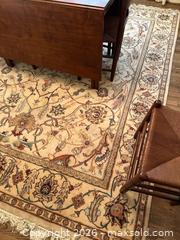 MaxSold Auction: Traditional Oriental Large Rectangular Area Rug, Beige/Red/Brown - Alexandria (Virginia, USA) SELLER MANAGED Downsizing Online Auction - Fort Worth Avenue