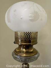 MaxSold Auction: Vintage Antique Brass Floor Lamp with Shade - Alexandria (Virginia, USA) SELLER MANAGED Downsizing Online Auction - Fort Worth Avenue