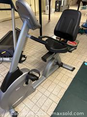 MaxSold Auction: Vision Fitness Stationary Exercise Bike — Silver/Gray - Alexandria (Virginia, USA) SELLER MANAGED Downsizing Online Auction - Fort Worth Avenue