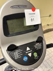 MaxSold Auction: Vision Fitness Stationary Exercise Bike — Silver/Gray - Alexandria (Virginia, USA) SELLER MANAGED Downsizing Online Auction - Fort Worth Avenue