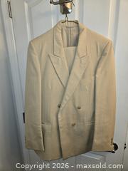 MaxSold Auction: 2 men's suits; one custom tailored made - Abbotsford (British Columbia, Canada) SELLER MANAGED Downsizing Online Auction - Auguston Parkway South