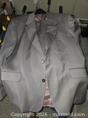 MaxSold Auction: Men's suit lot # 4 - Abbotsford (British Columbia, Canada) SELLER MANAGED Downsizing Online Auction - Auguston Parkway South