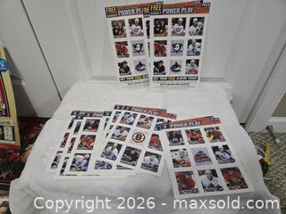 MaxSold Auction: NHL officially licensed POWER PLAY sticker books and stickers - Abbotsford (British Columbia, Canada) SELLER MANAGED Downsizing Online Auction - Auguston Parkway South