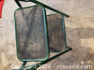 MaxSold Auction: Assorted Folding Stools, Step Ladders and Bar Stools - Orange (Texas, USA) SELLER MANAGED Estate Sale Online Auction - Camelot Street