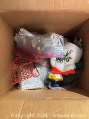 MaxSold Auction: Assorted Holiday/Christmas Decor Lot — Snowman, Santa, Nutcracker - Orange (Texas, USA) SELLER MANAGED Estate Sale Online Auction - Camelot Street