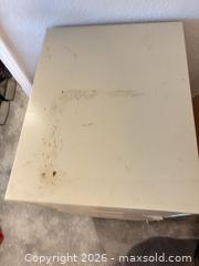 MaxSold Auction: Beige/Tan 4-Drawer Metal Filing Cabinet with Lock - Orange (Texas, USA) SELLER MANAGED Estate Sale Online Auction - Camelot Street