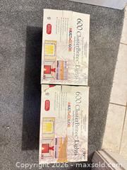 MaxSold Auction: ClusterBrites C9 Multicolor Christmas Lights, Plug-In, Green Wire - Orange (Texas, USA) SELLER MANAGED Estate Sale Online Auction - Camelot Street