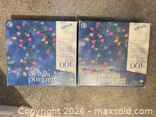 MaxSold Auction: ClusterBrites C9 Multicolor Christmas Lights, Plug-In, Green Wire - Orange (Texas, USA) SELLER MANAGED Estate Sale Online Auction - Camelot Street