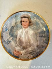 MaxSold Auction: Hamilton Collection Thornton Utz 'Princess Grace' Decorative Plate - Orange (Texas, USA) SELLER MANAGED Estate Sale Online Auction - Camelot Street