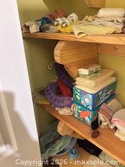 MaxSold Auction: Household Linens & Misc Closet Items Lot - Orange (Texas, USA) SELLER MANAGED Estate Sale Online Auction - Camelot Street