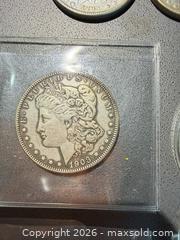 MaxSold Auction: Lot of 5-8 Morgan Silver Dollars, 1884 CC, 1893, 1894, 1903 - Orange (Texas, USA) SELLER MANAGED Estate Sale Online Auction - Camelot Street