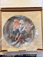 MaxSold Auction: Reco International Sandra Kuck Collector Plates, 5, 8.5–9 in - Orange (Texas, USA) SELLER MANAGED Estate Sale Online Auction - Camelot Street