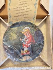 MaxSold Auction: Reco International Sandra Kuck Collector Plates, 5, 8.5–9 in - Orange (Texas, USA) SELLER MANAGED Estate Sale Online Auction - Camelot Street