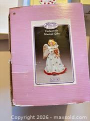 MaxSold Auction: Schmid & International Santa Collection Holiday Figurine Assortment - Orange (Texas, USA) SELLER MANAGED Estate Sale Online Auction - Camelot Street