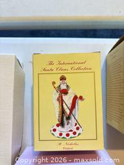 MaxSold Auction: Schmid & International Santa Collection Holiday Figurine Assortment - Orange (Texas, USA) SELLER MANAGED Estate Sale Online Auction - Camelot Street