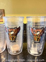 MaxSold Auction: USMA Eagle 67 Insulated Travel Tumblers Set of 6+ Clear/White/Blue - Orange (Texas, USA) SELLER MANAGED Estate Sale Online Auction - Camelot Street